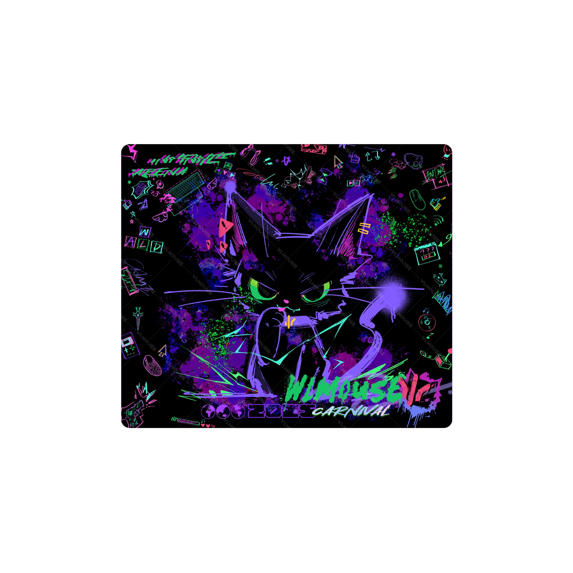 WLMOUSE Meow² Gaming Mouse Pad