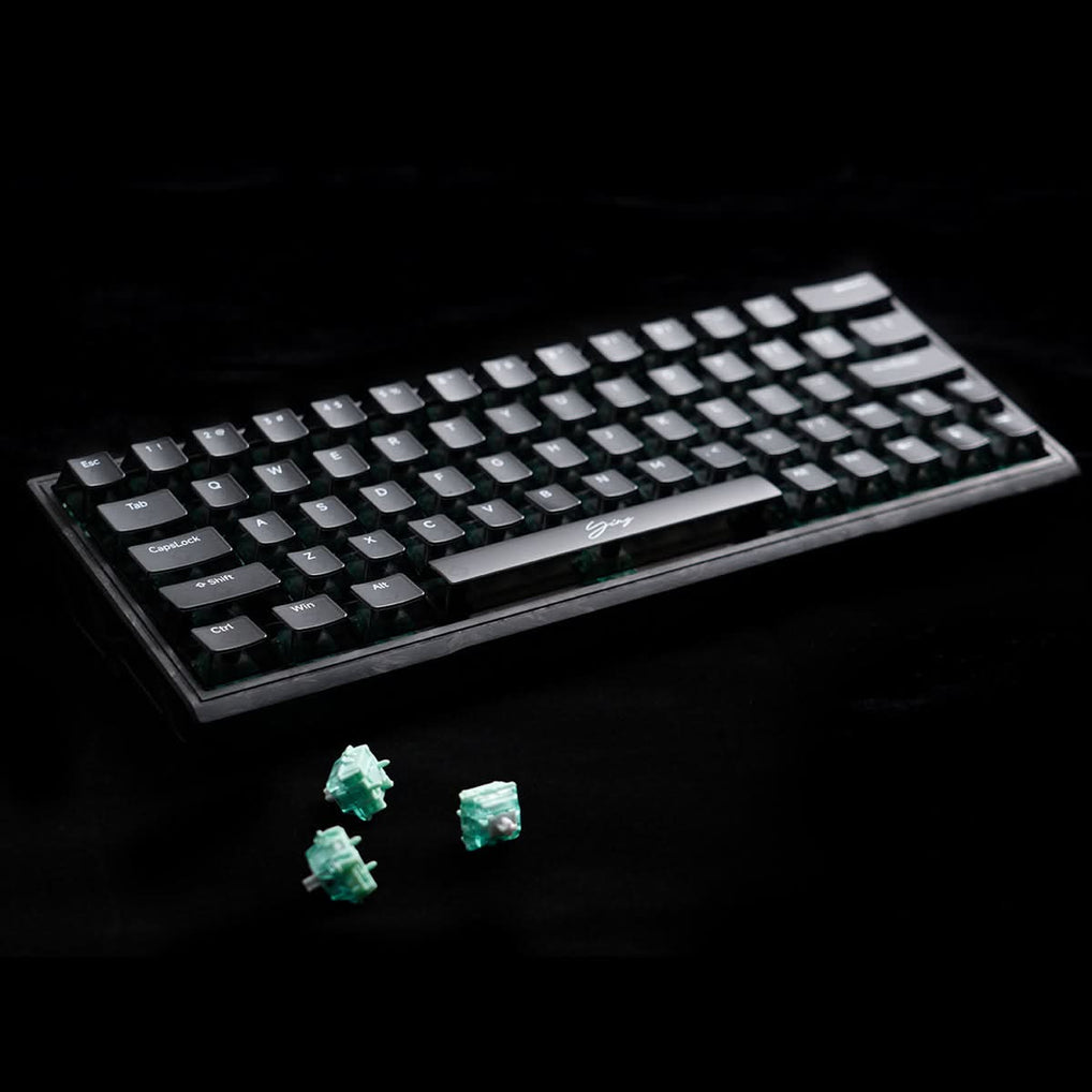 YING63 Forged Carbon Fiber Keyboard-MO