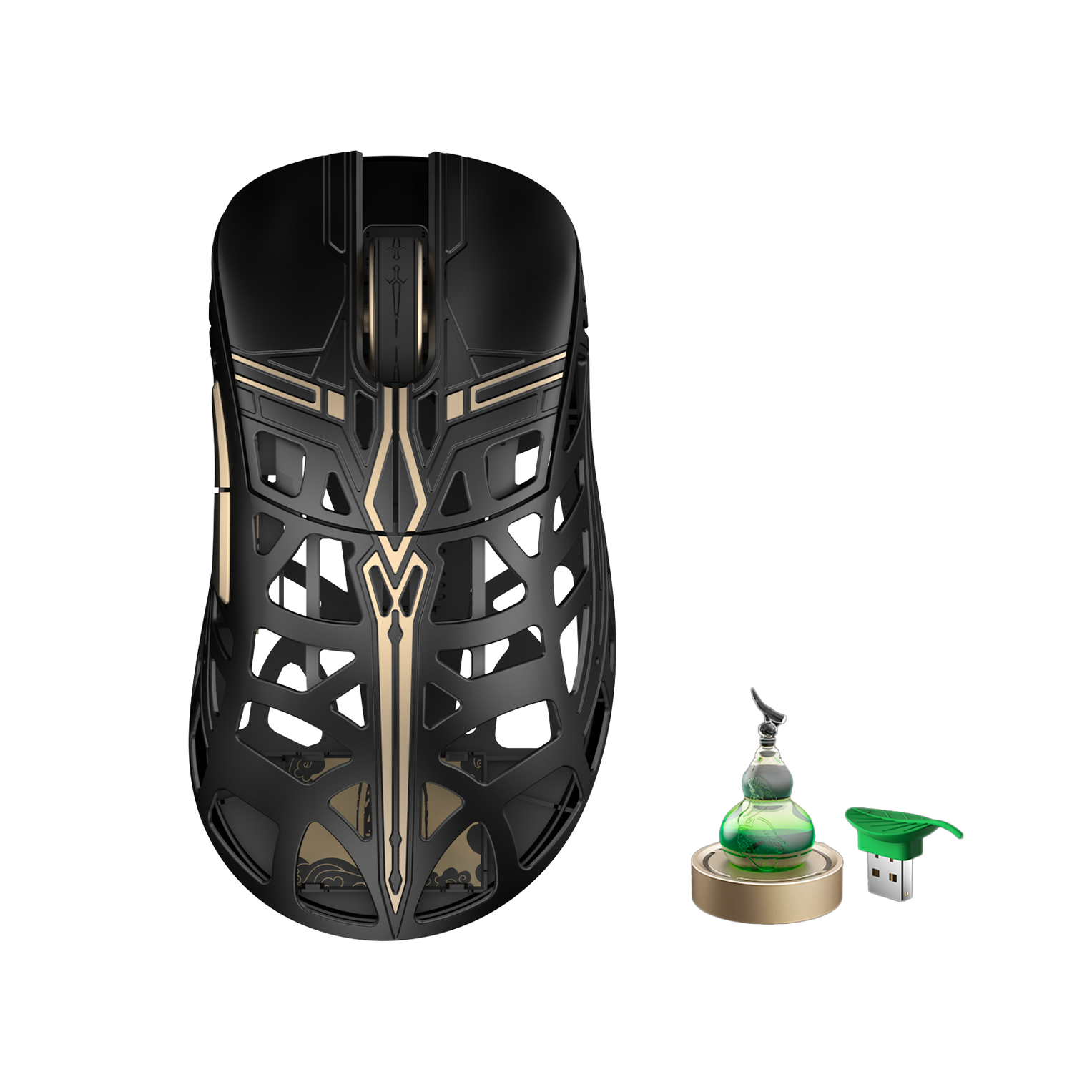 WLMOUSE × The Swords Magnesium Gaming Mouse-black