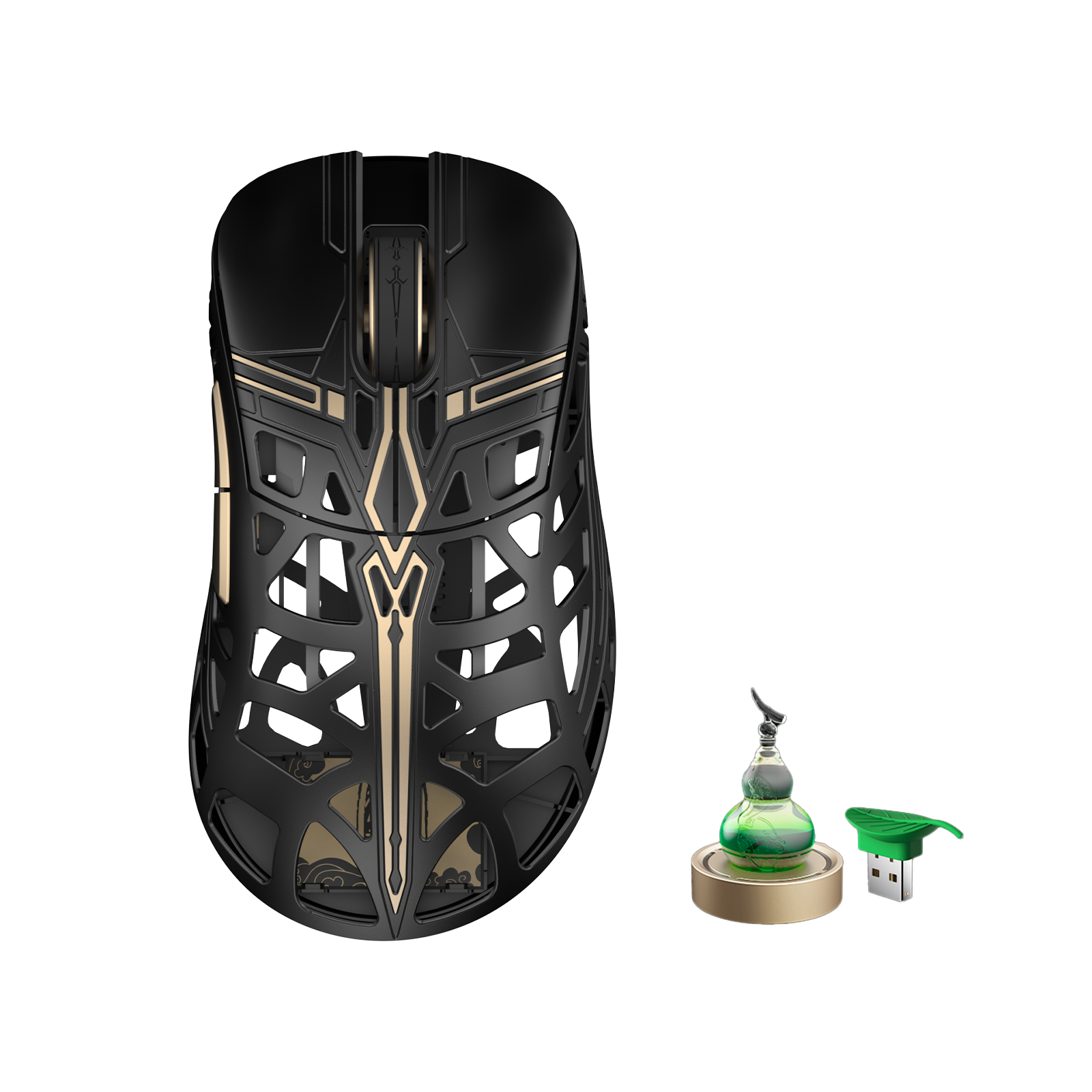 WLMOUSE × The Swords Magnesium Gaming Mouse-black