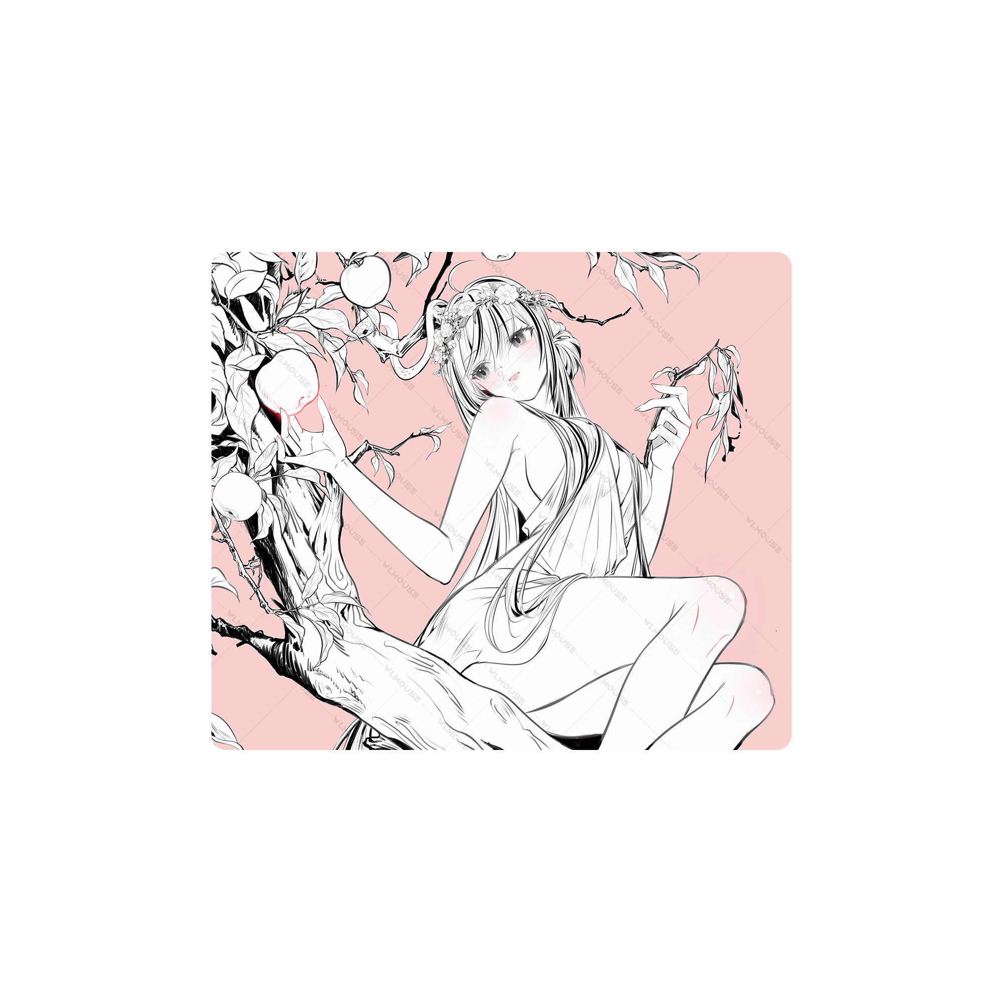 WLMOUSE CHUNHUA Gaming Mouse Pad_Pink