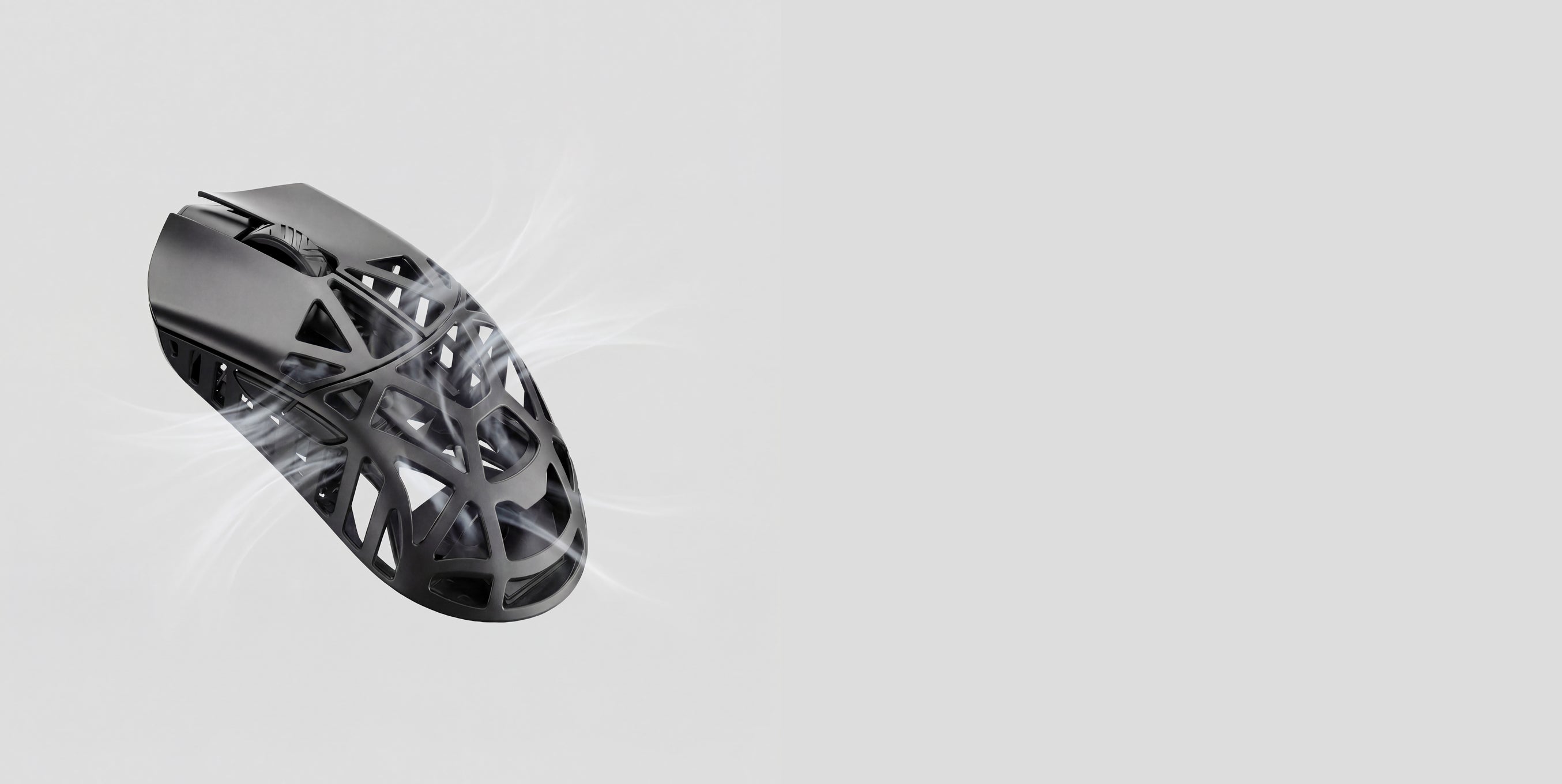 WLMOUSE Beast X Pro Wireless Gaming Mouse Side Slits Black