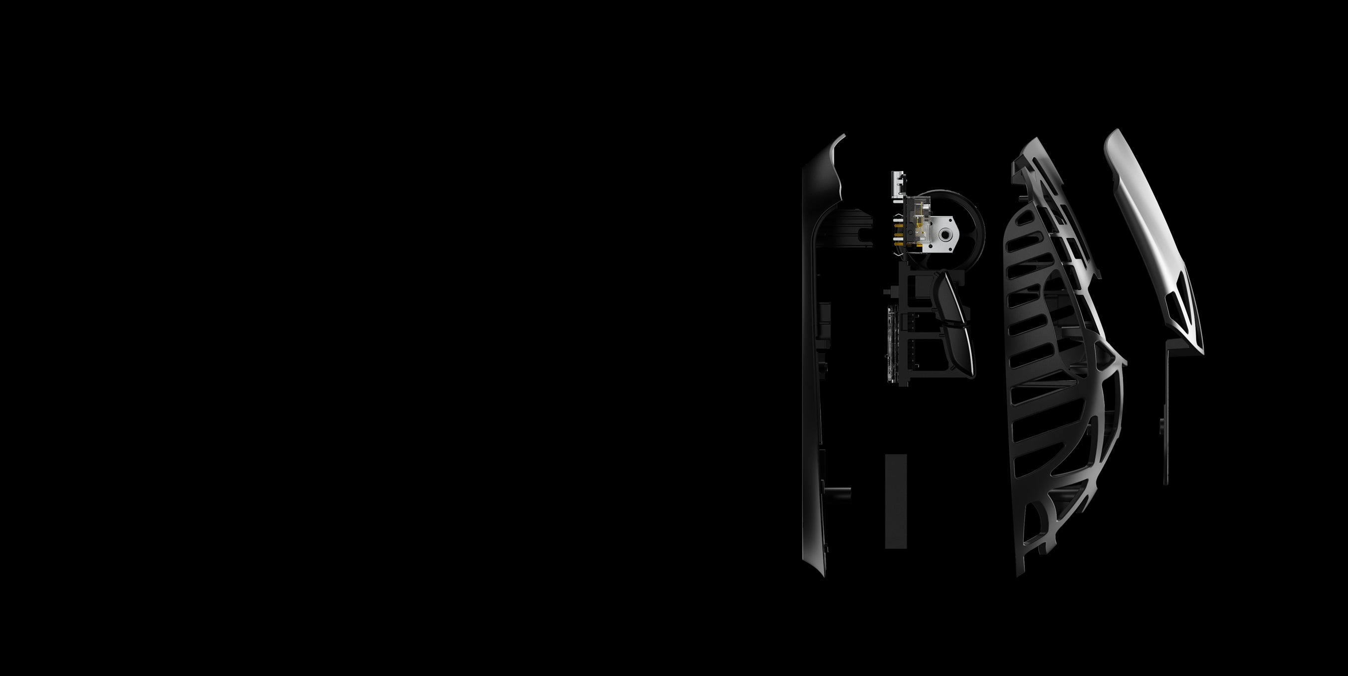 WLMOUSE Beast X Series Gaming Mouse Components