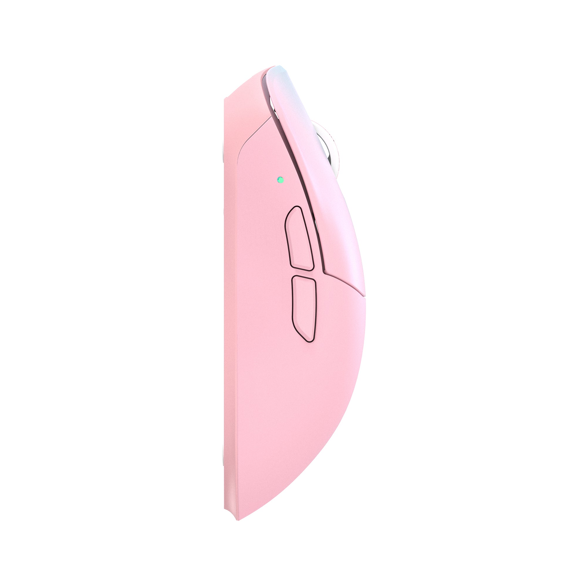 WLMOUSE HUAN M Stainless Magnesium Alloy Gaming Mouse - Blue/Pink