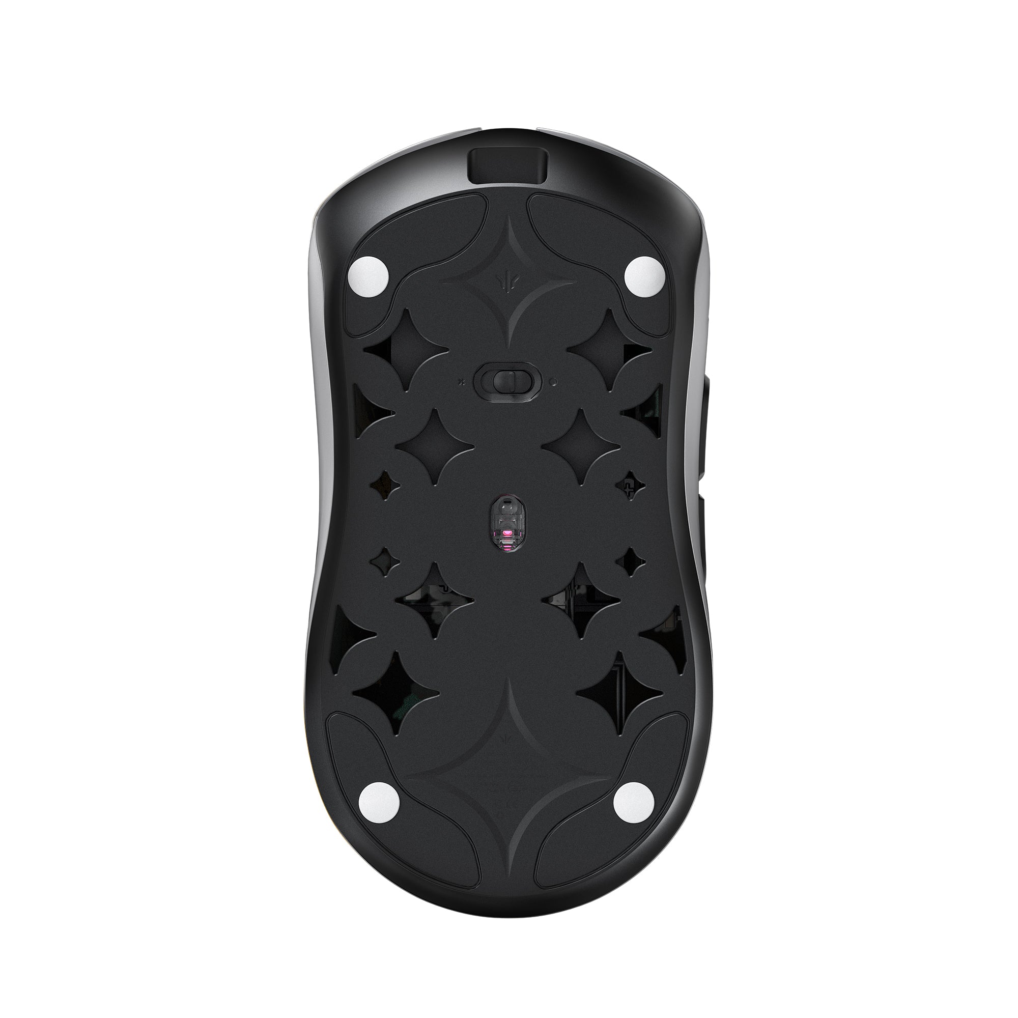 WLMOUSE HUAN M Stainless Magnesium Alloy Gaming Mouse - Silver