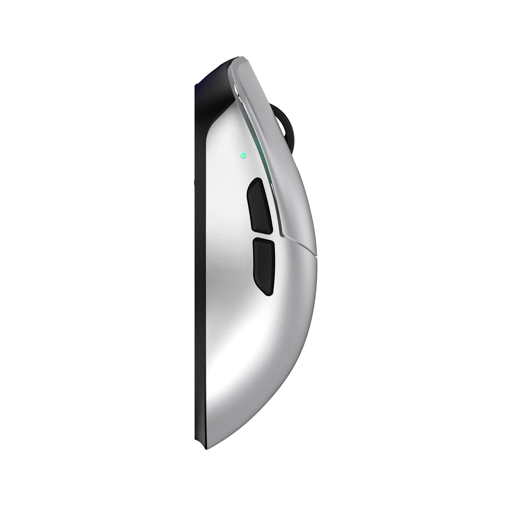 WLMOUSE HUAN M Stainless Magnesium Alloy Gaming Mouse - Silver