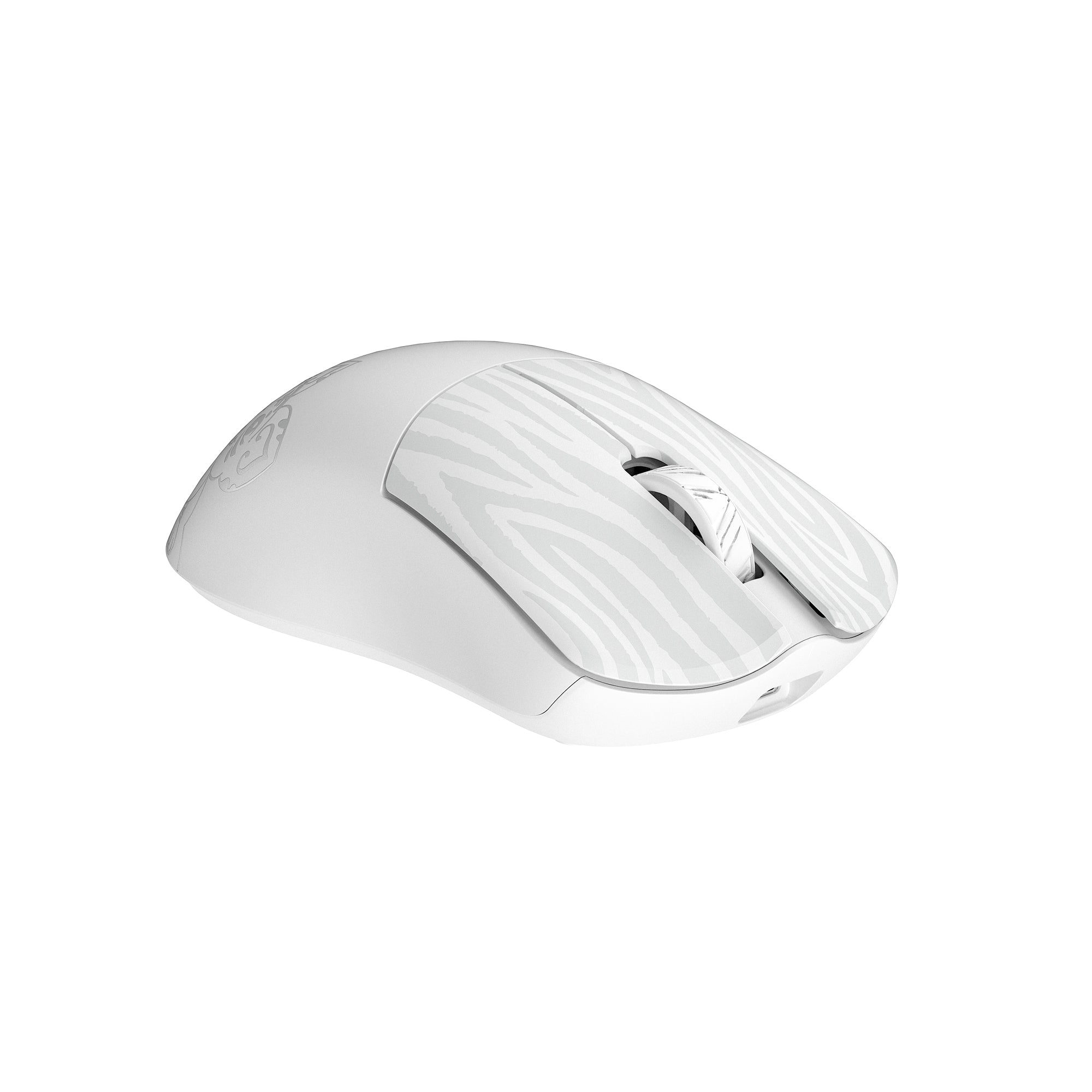 Huan M × Xi'an Museum Limited Edition Magnesium Alloy Gaming Mouse - White / Silver