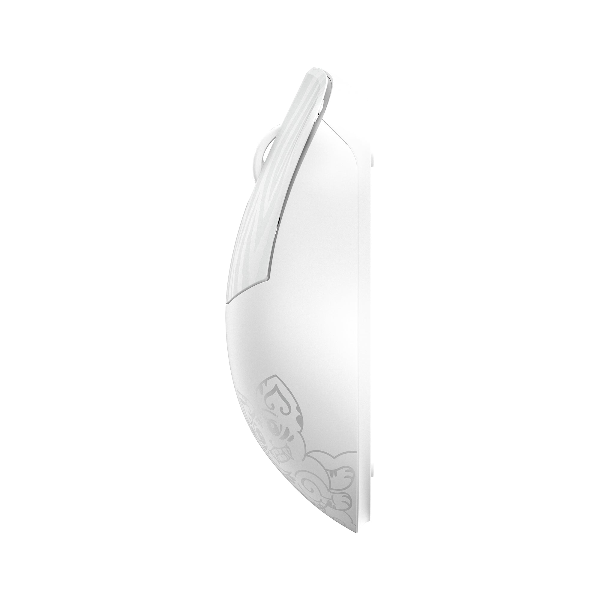 Huan M × Xi'an Museum Limited Edition Magnesium Alloy Gaming Mouse - White / Silver