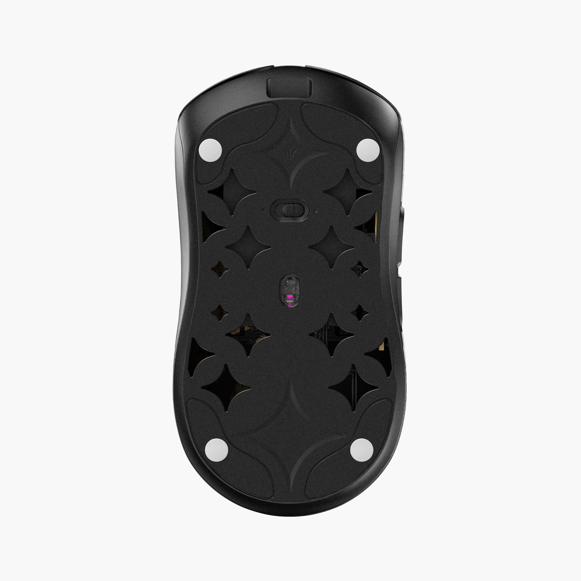 WLMOUSE HUAN M Stainless Magnesium Alloy Gaming Mouse - Black