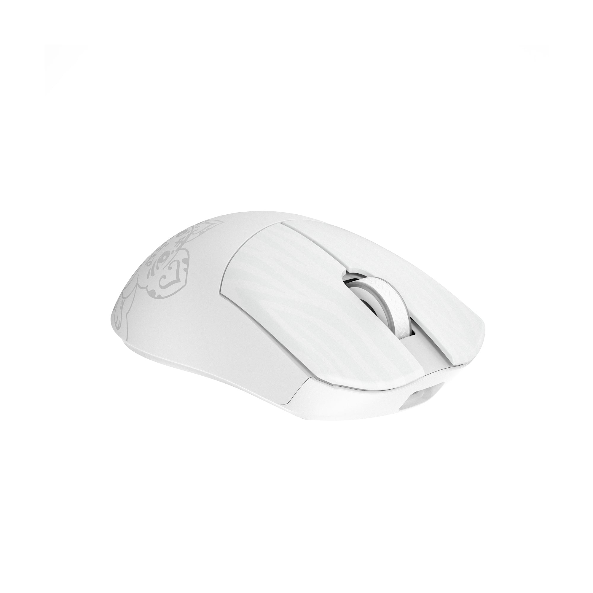 Huan × Xi'an Museum Limited Edition Magnesium Alloy Gaming Mouse - White / Silver