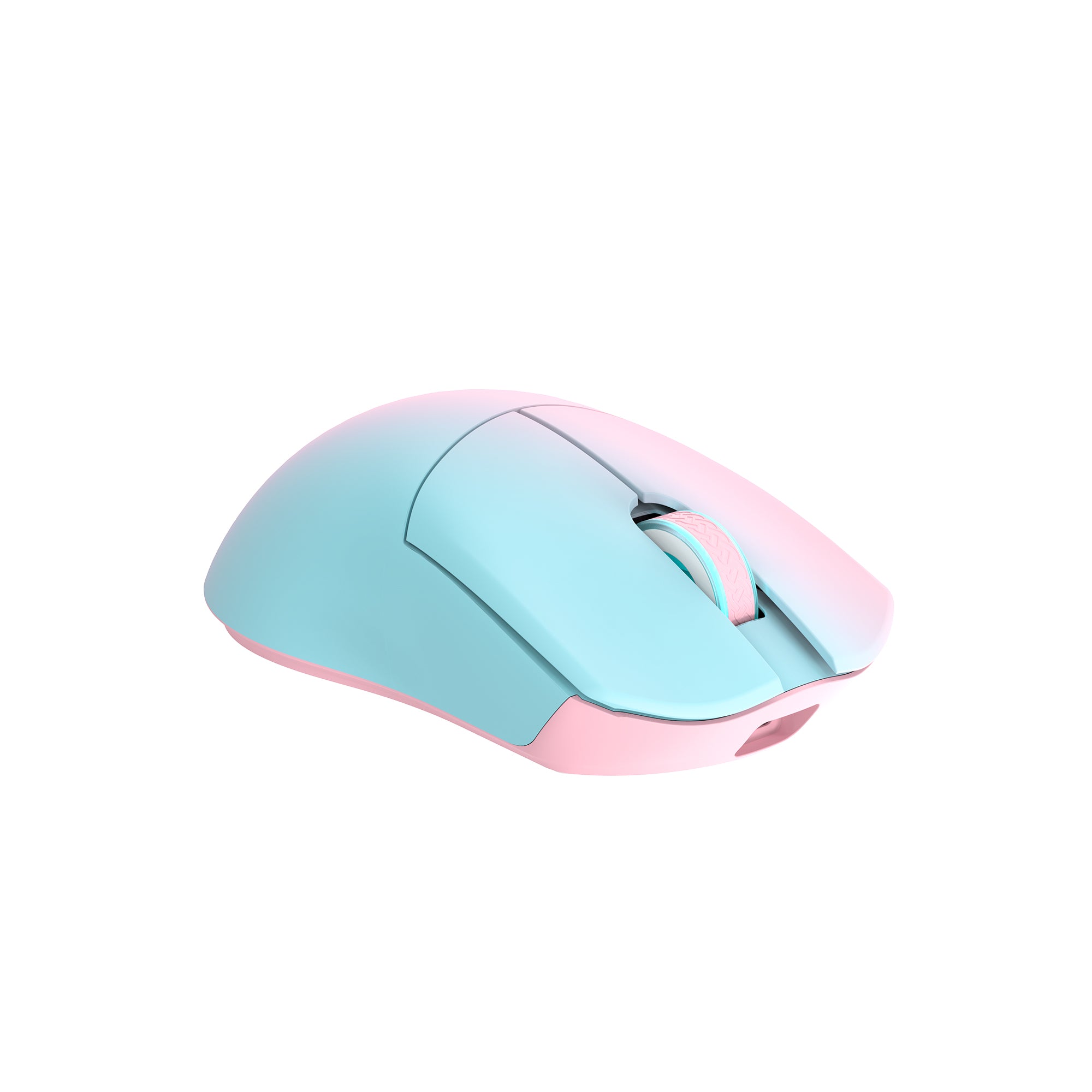 WLMOUSE HUAN Stainless Magnesium Alloy Gaming Mouse - Blue/Pink