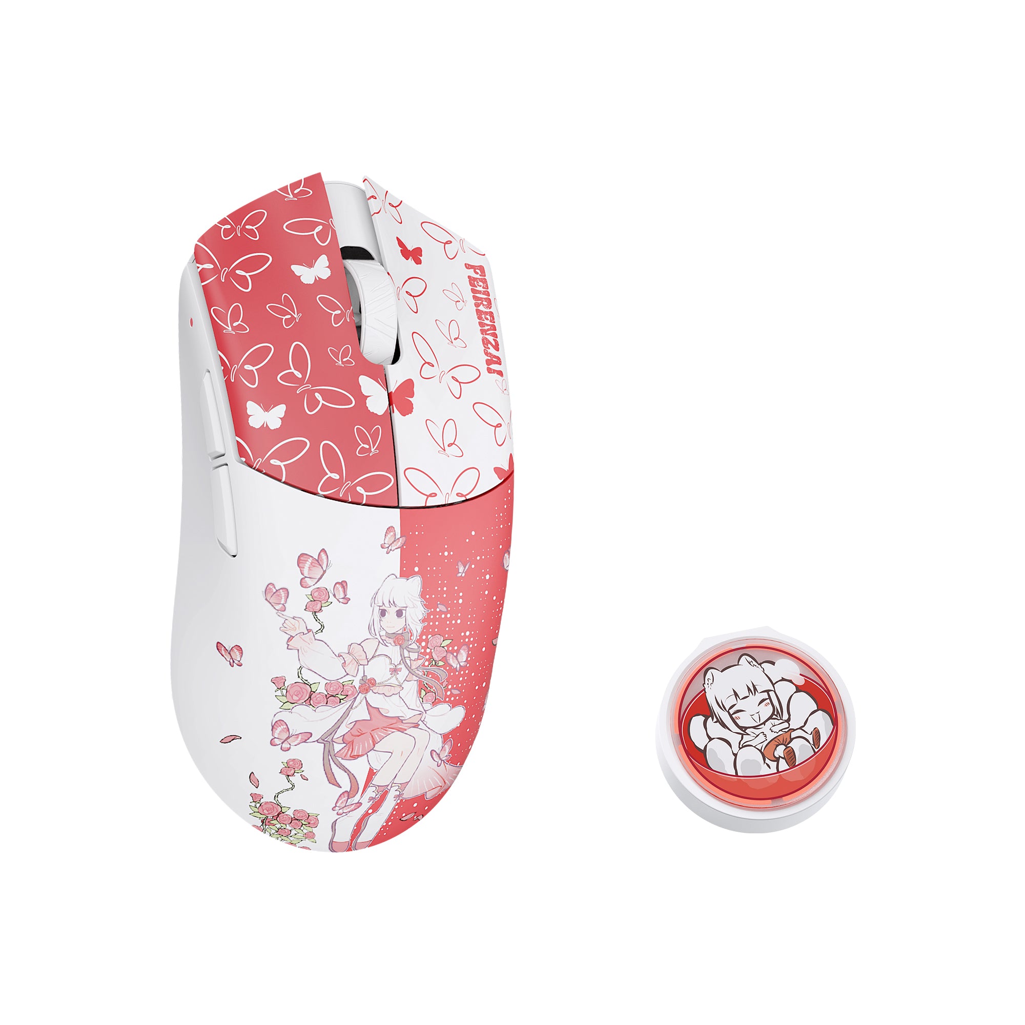 WLMOUSE Beast G Mini/Medium/Max Gaming Mouse X FEIRENZAI JY Red
