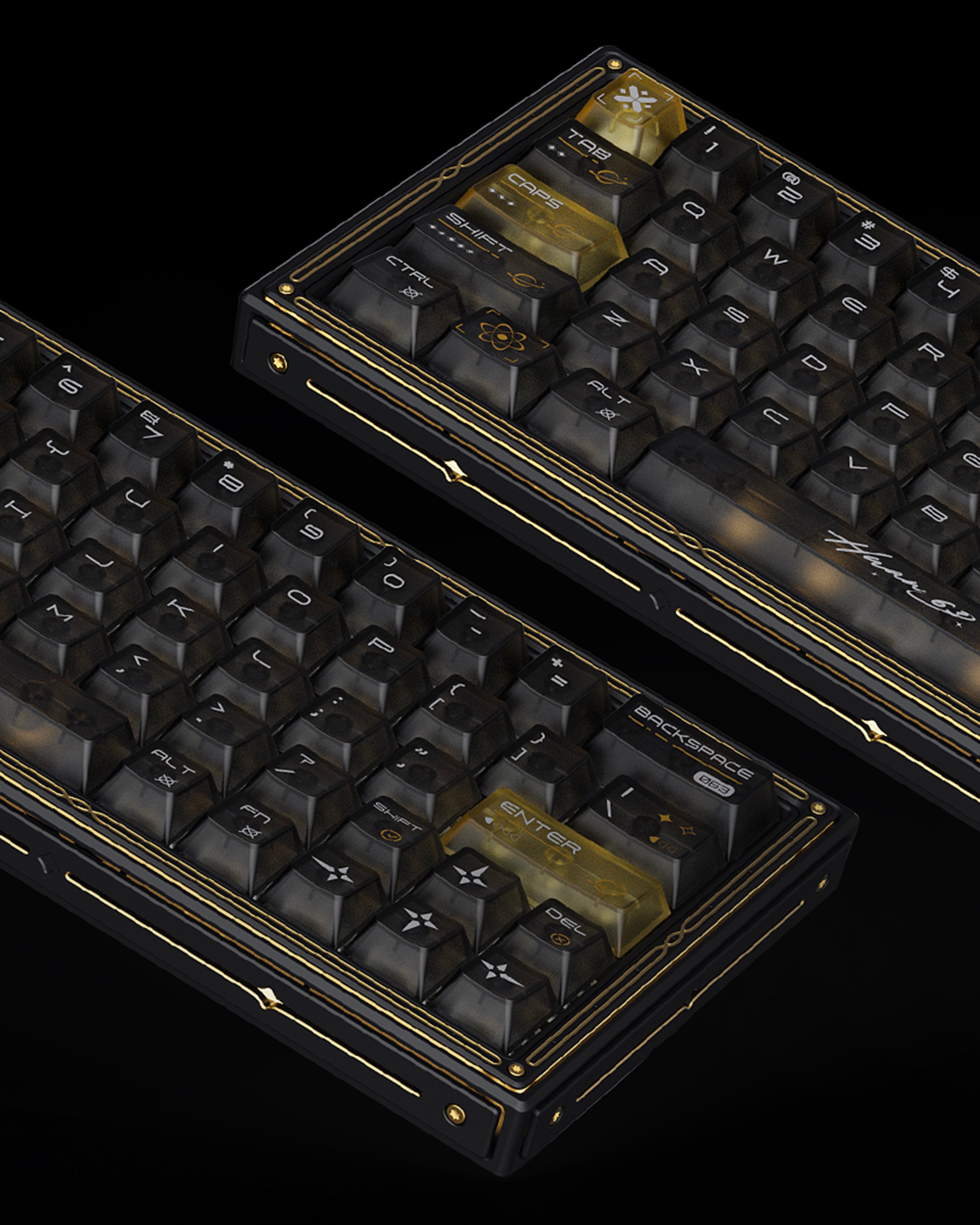 キーボード wlmouse huan63 black WLMOUSE HUAN63 Magnetic Keyboard