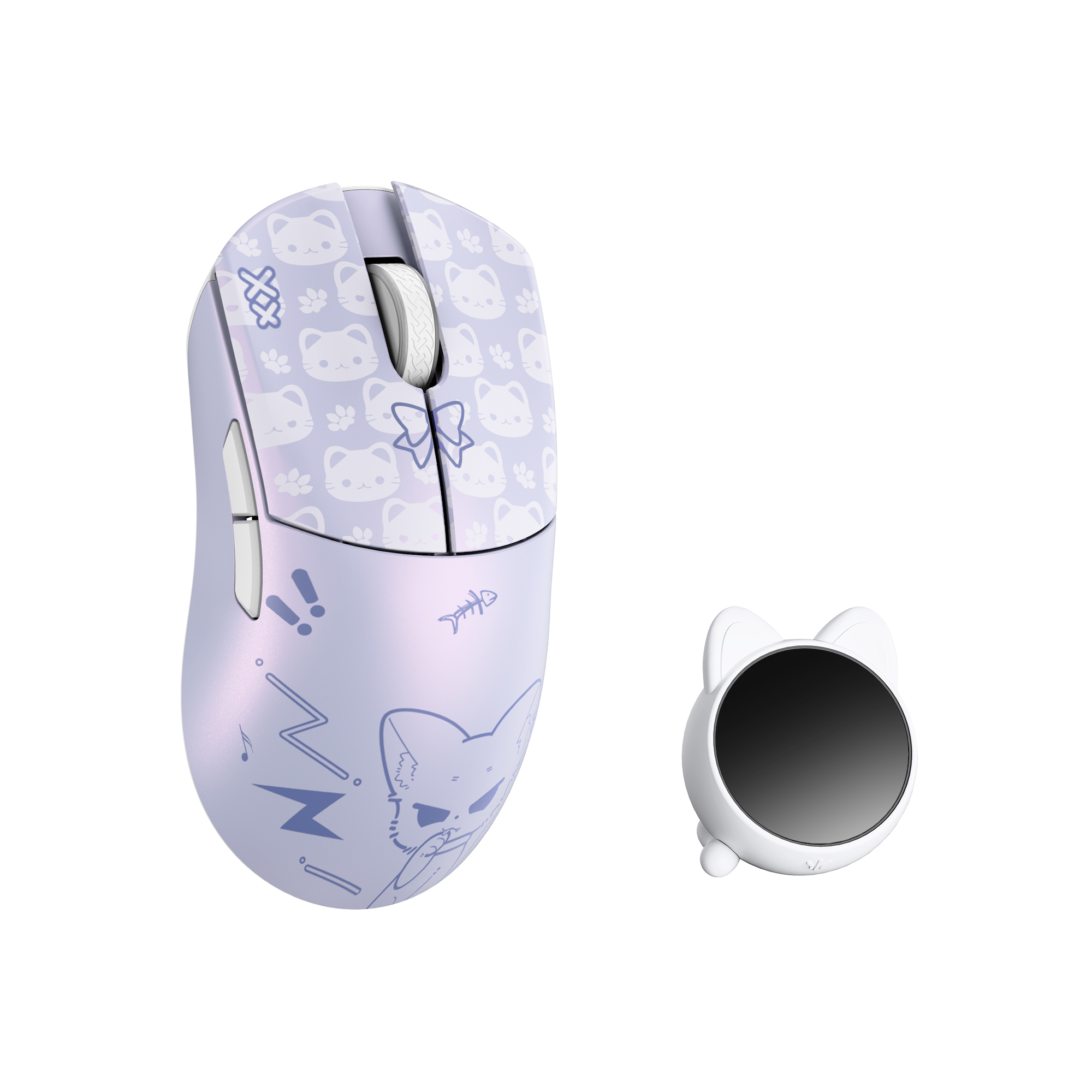 WLMOUSE HUAN | 48g Ultra-Light Wireless Mouse & Nordic 54H20