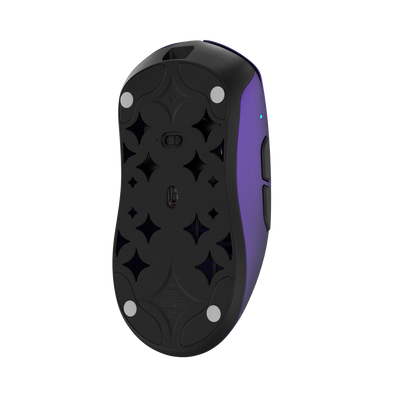 WLMOUSE HUAN M  Stainless Magnesium Alloy Gaming Mouse - Purple