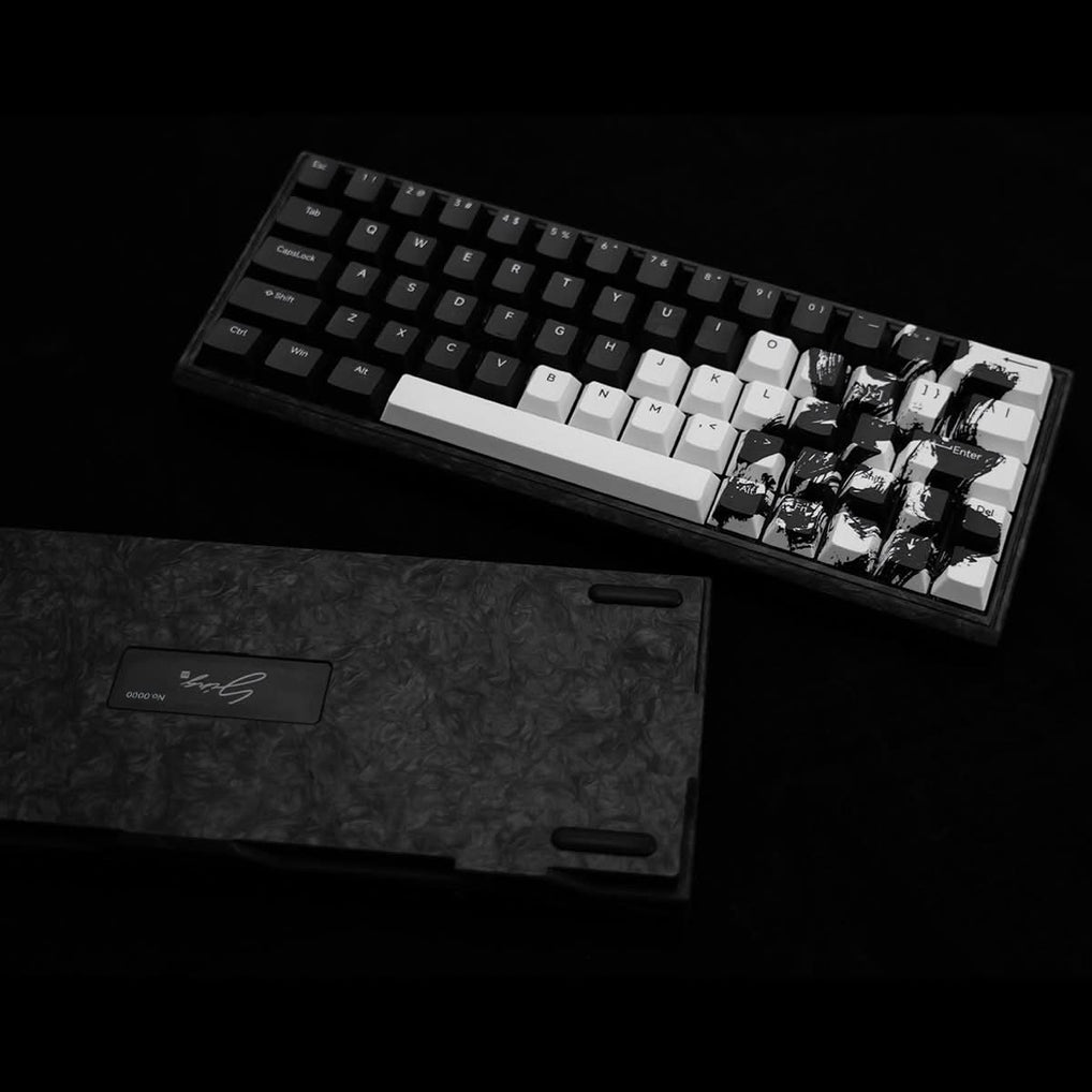 YING63 Forged Carbon Fiber Keyboard-YING