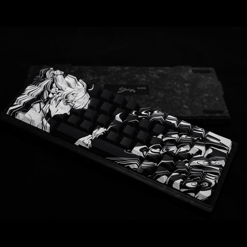 YING63 Forged Carbon Fiber Keyboard-LING