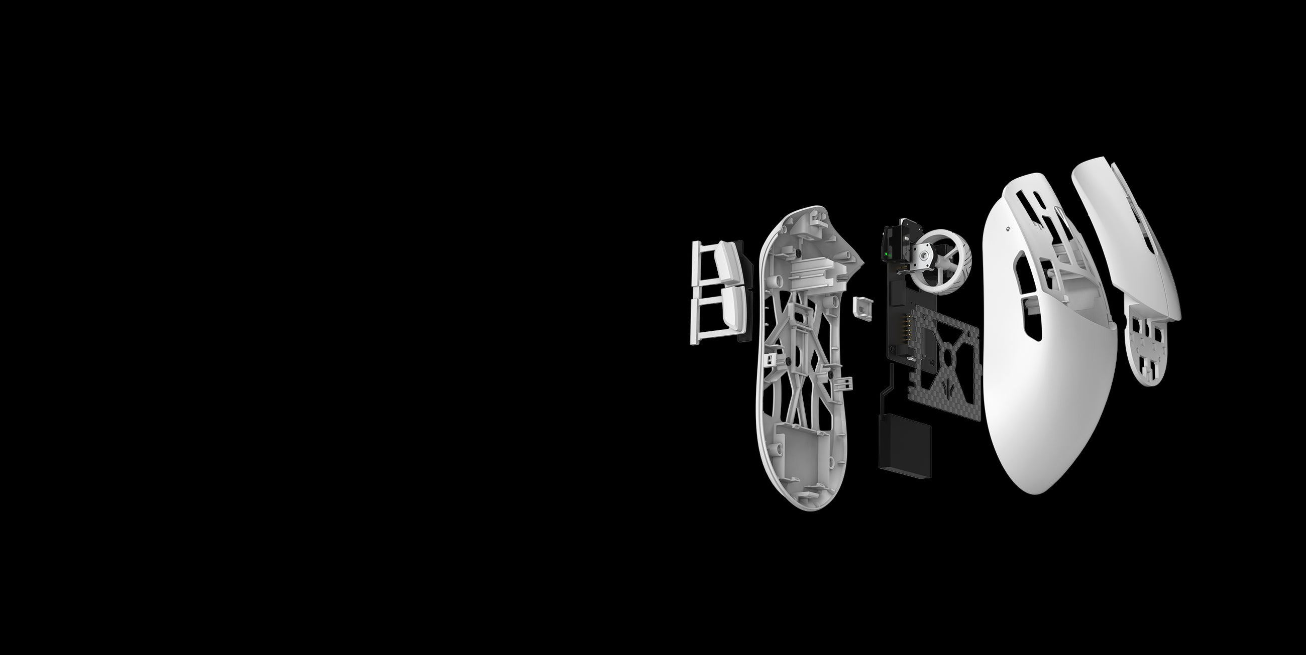WLMouse Beast G exploded view