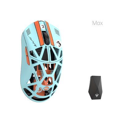 WLMOUSE Beast X Max Wireless Gaming Mouse Orange/Blue