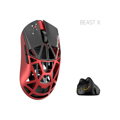 WLMOUSE Beast X Pro Wireless Gaming Mouse Red/Black
