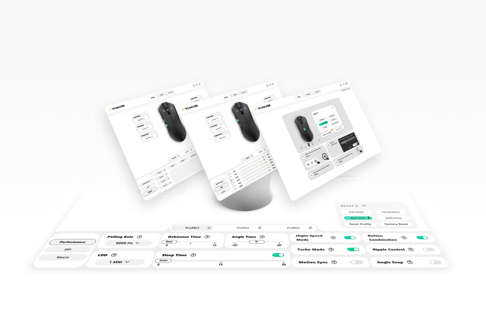 WLMouse web driver