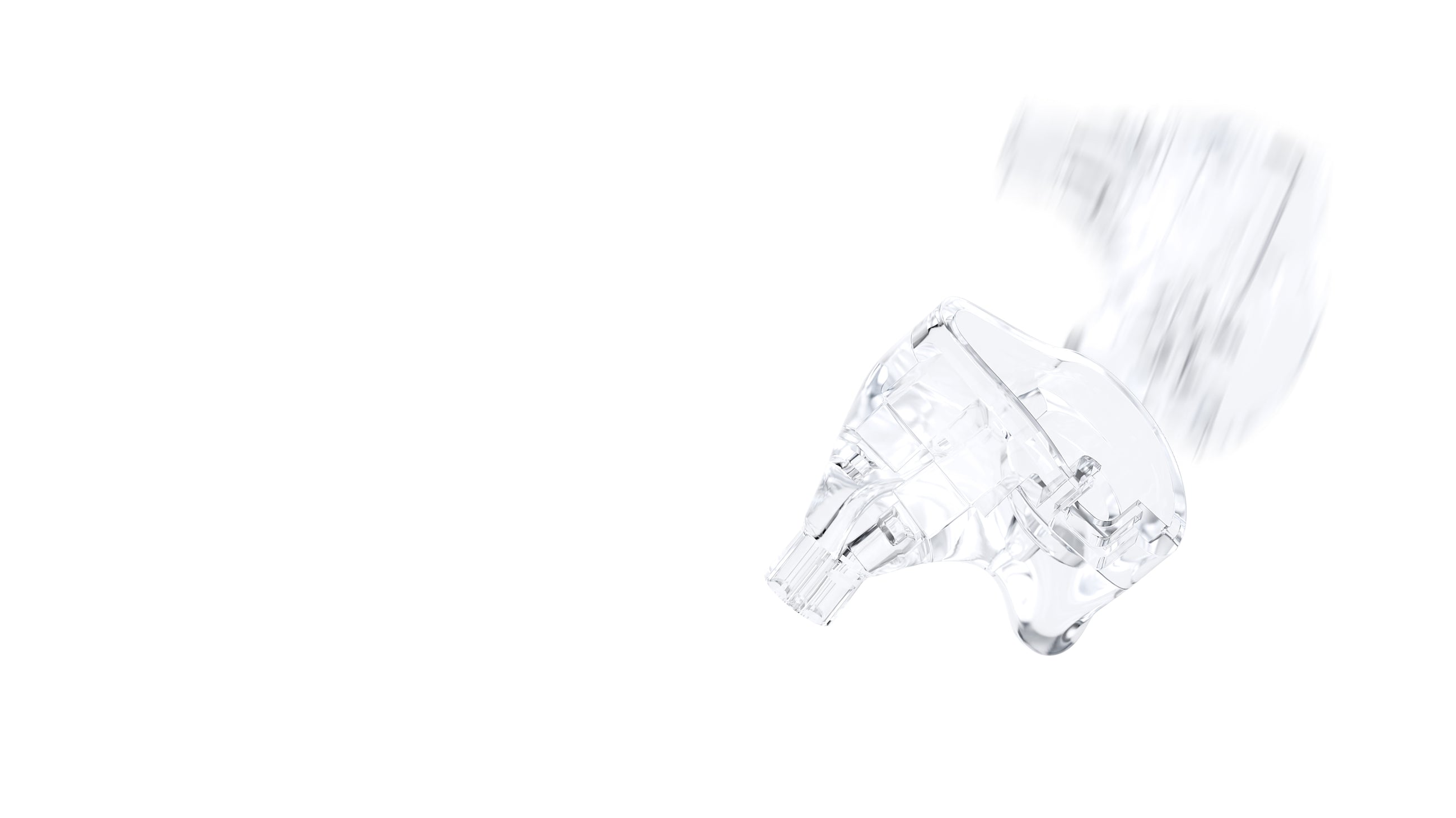 HUAN IEM 3D printed transparent shell