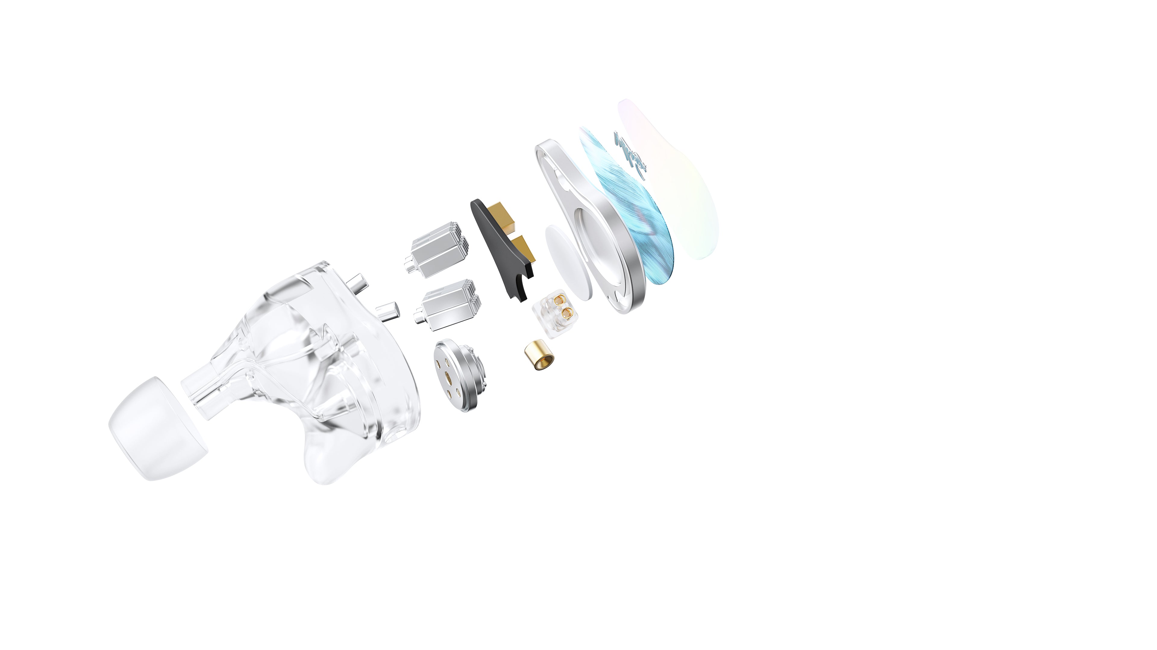 WLMOUSE Huan IEM The Sonic Engine:
1DD+8BA Architecture