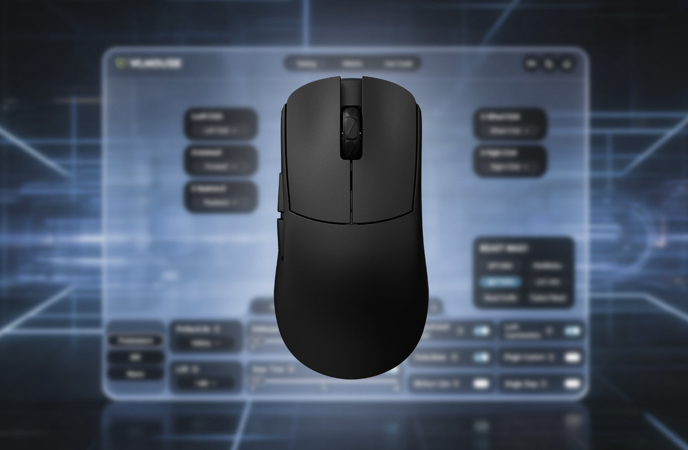 WLMOUSE  Ying Wireless Gaming Mouse Black 