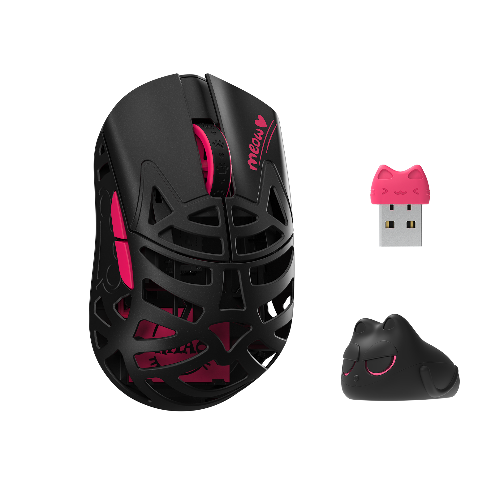 マウス・トラックボール WLMOUSE Beast Miao Pink&Blue WLMOUSE Beast Miao Magnesium Gaming Mouse | 8K, PAW3950, Ultra-Light