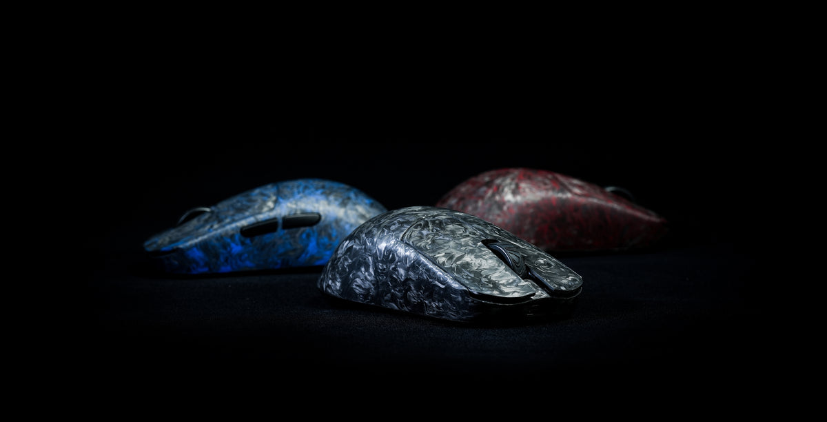 Wlmouse Background YING Forged Carbon Fiber Gaming Mouse - WLMOUSE – WLmouse