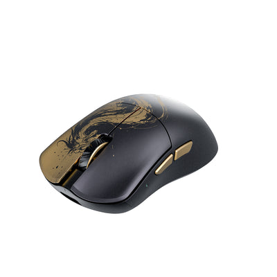 Huan M × Xi'an Museum Limited Edition Magnesium Alloy Gaming Mouse - Black / Gold