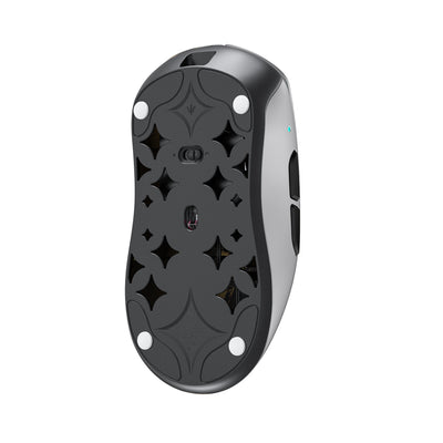 WLMOUSE HUAN M  Stainless Magnesium Alloy Gaming Mouse - Silver