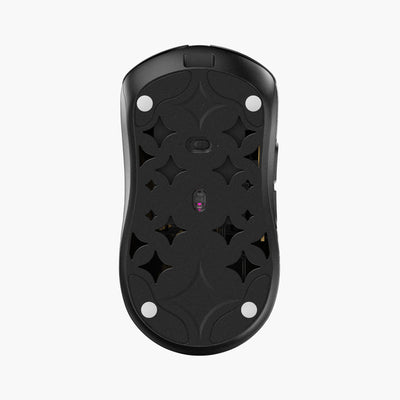 WLMOUSE HUAN M  Stainless Magnesium Alloy Gaming Mouse - Black