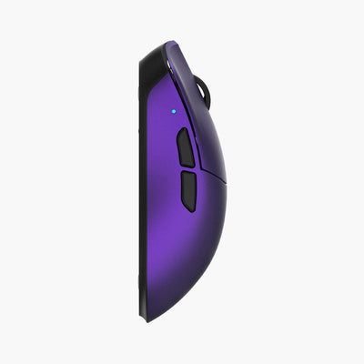 WLMOUSE HUAN M  Stainless Magnesium Alloy Gaming Mouse - Purple