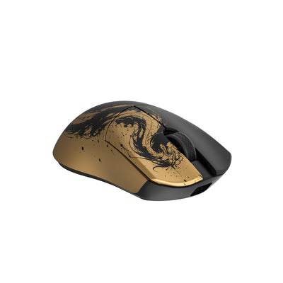Huan × Xi'an Museum Limited Edition Magnesium Alloy Gaming Mouse - Black / Gold
