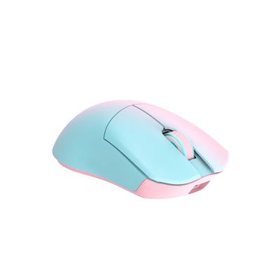 WLMOUSE HUAN Stainless Magnesium Alloy Gaming Mouse - Blue/Pink