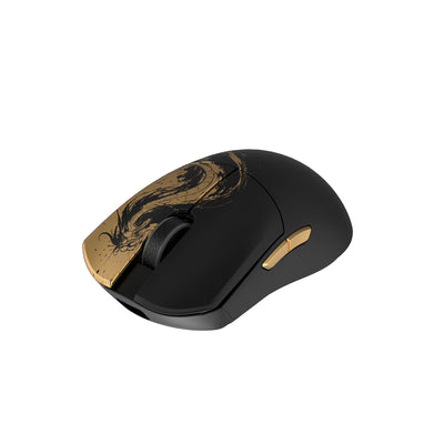Huan × Xi'an Museum Limited Edition Magnesium Alloy Gaming Mouse - Black / Gold