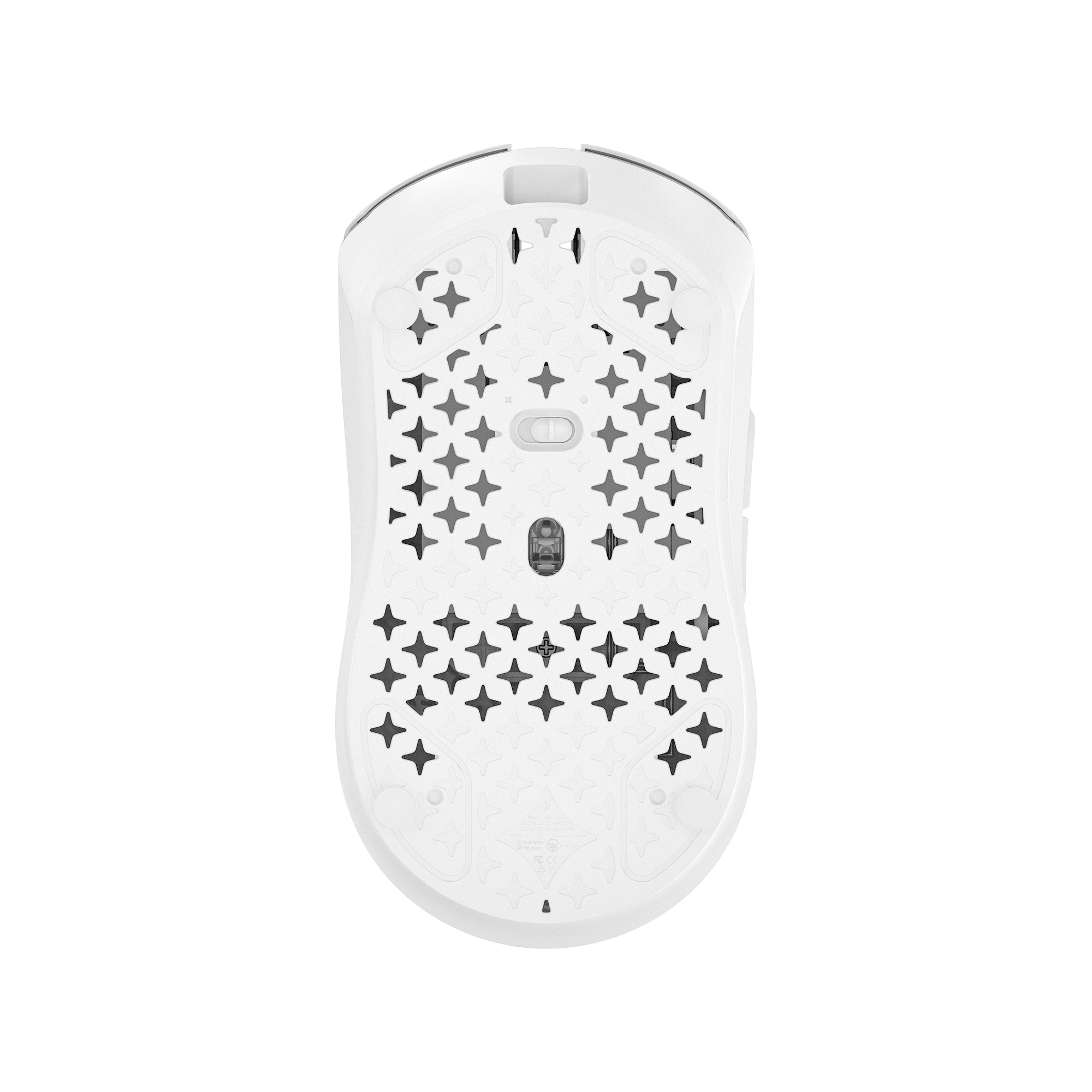 Huan × Xi'an Museum Limited Edition Magnesium Alloy Gaming Mouse - White / Silver