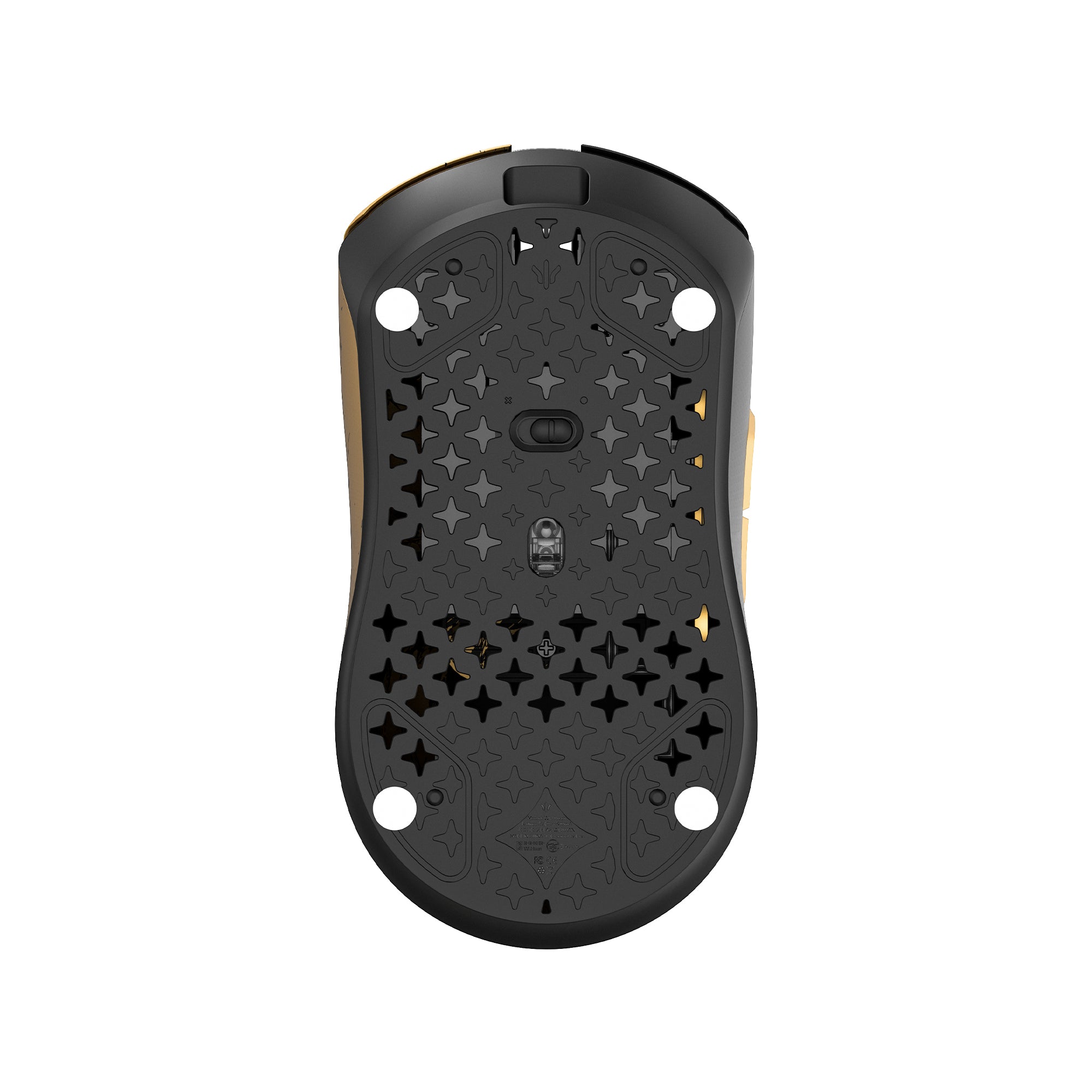 Huan × Xi'an Museum Limited Edition Magnesium Alloy Gaming Mouse - Black / Gold