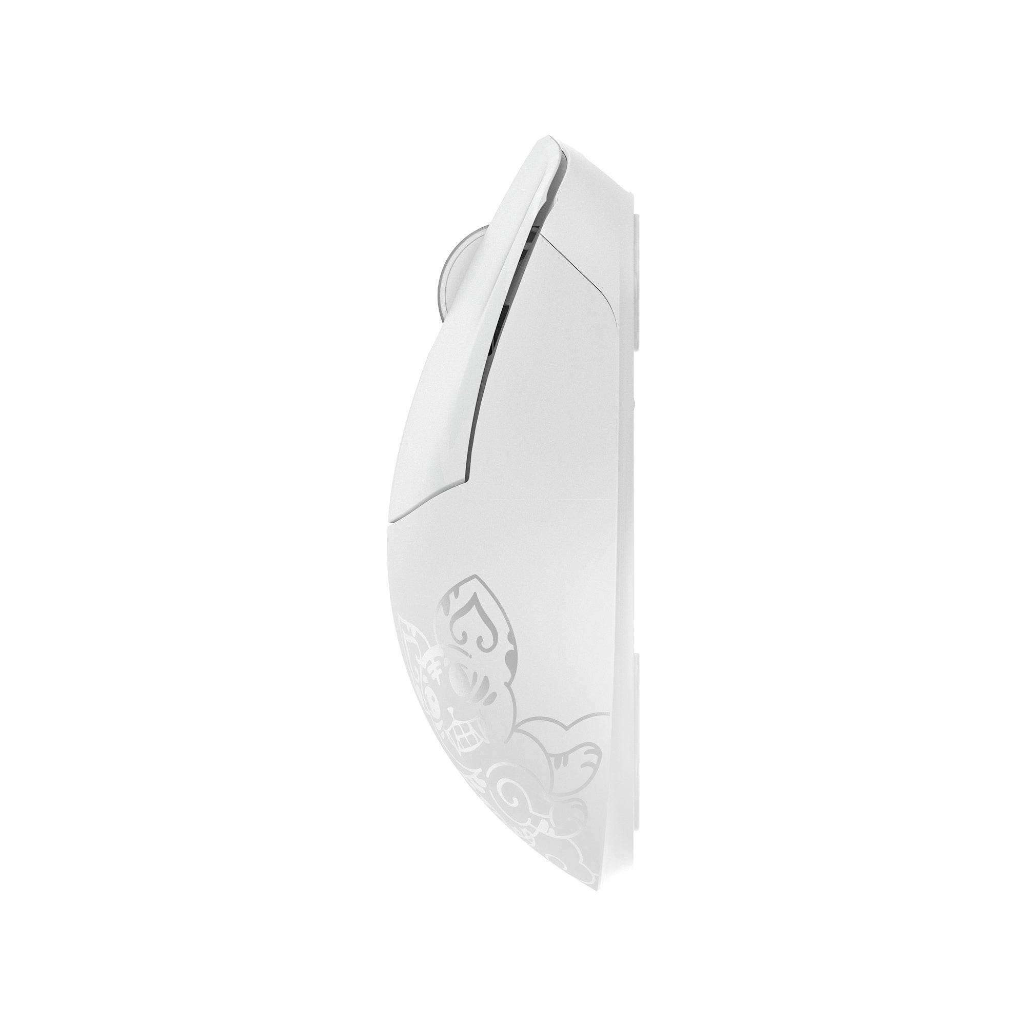 Huan × Xi'an Museum Limited Edition Magnesium Alloy Gaming Mouse - White / Silver