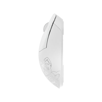 Huan × Xi'an Museum Limited Edition Magnesium Alloy Gaming Mouse - White / Silver