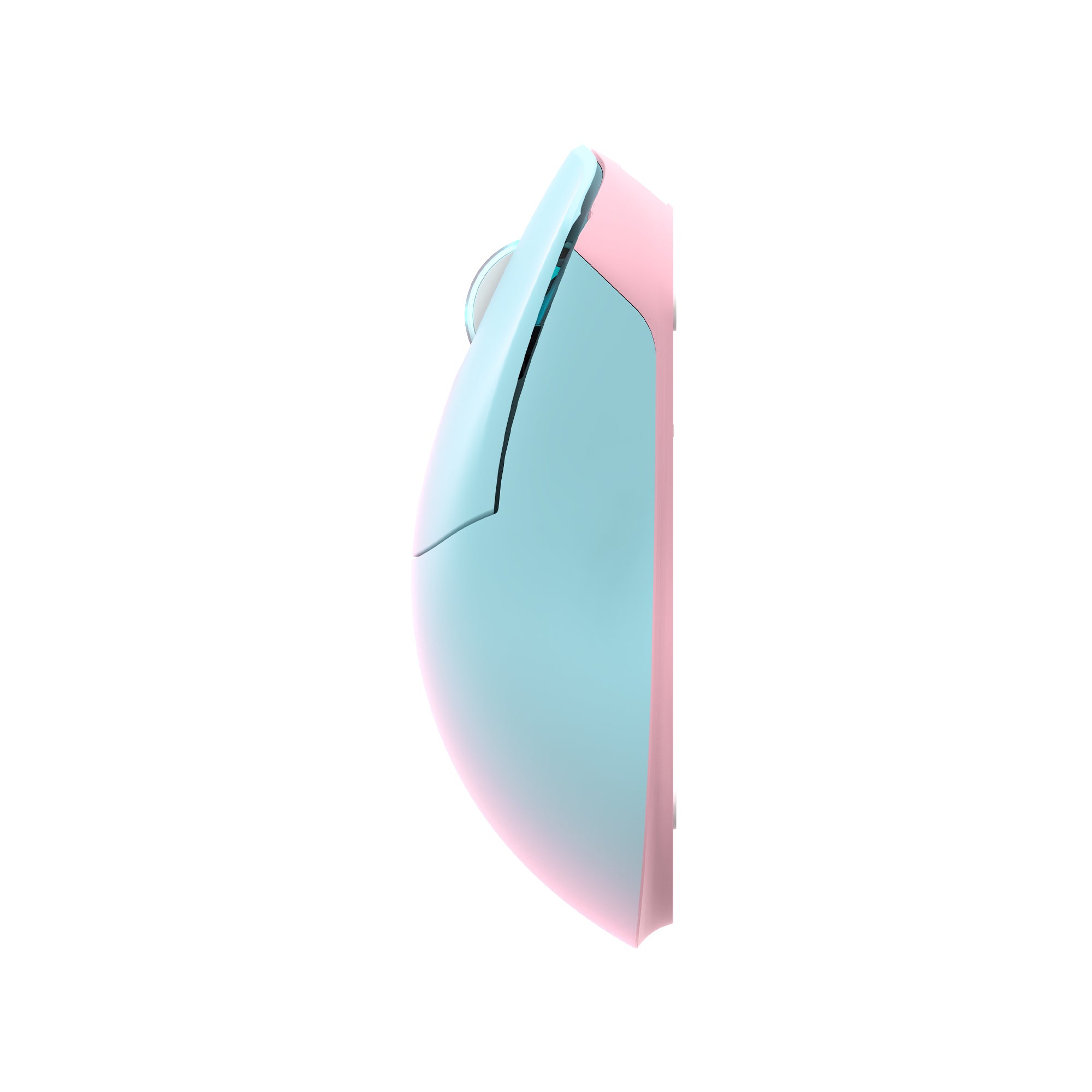 WLMOUSE HUAN Stainless Magnesium Alloy Gaming Mouse - Blue/Pink