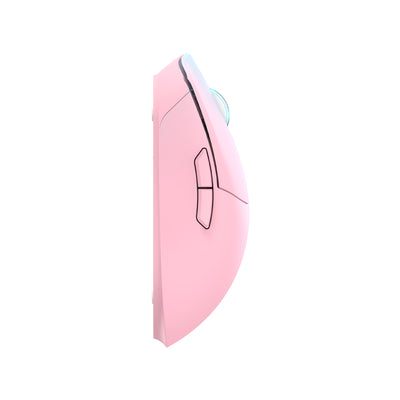 WLMOUSE HUAN Stainless Magnesium Alloy Gaming Mouse - Blue/Pink