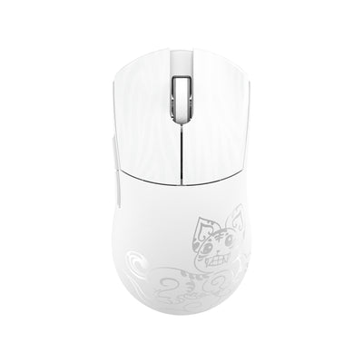 Huan × Xi'an Museum Limited Edition Magnesium Alloy Gaming Mouse - White / Silver