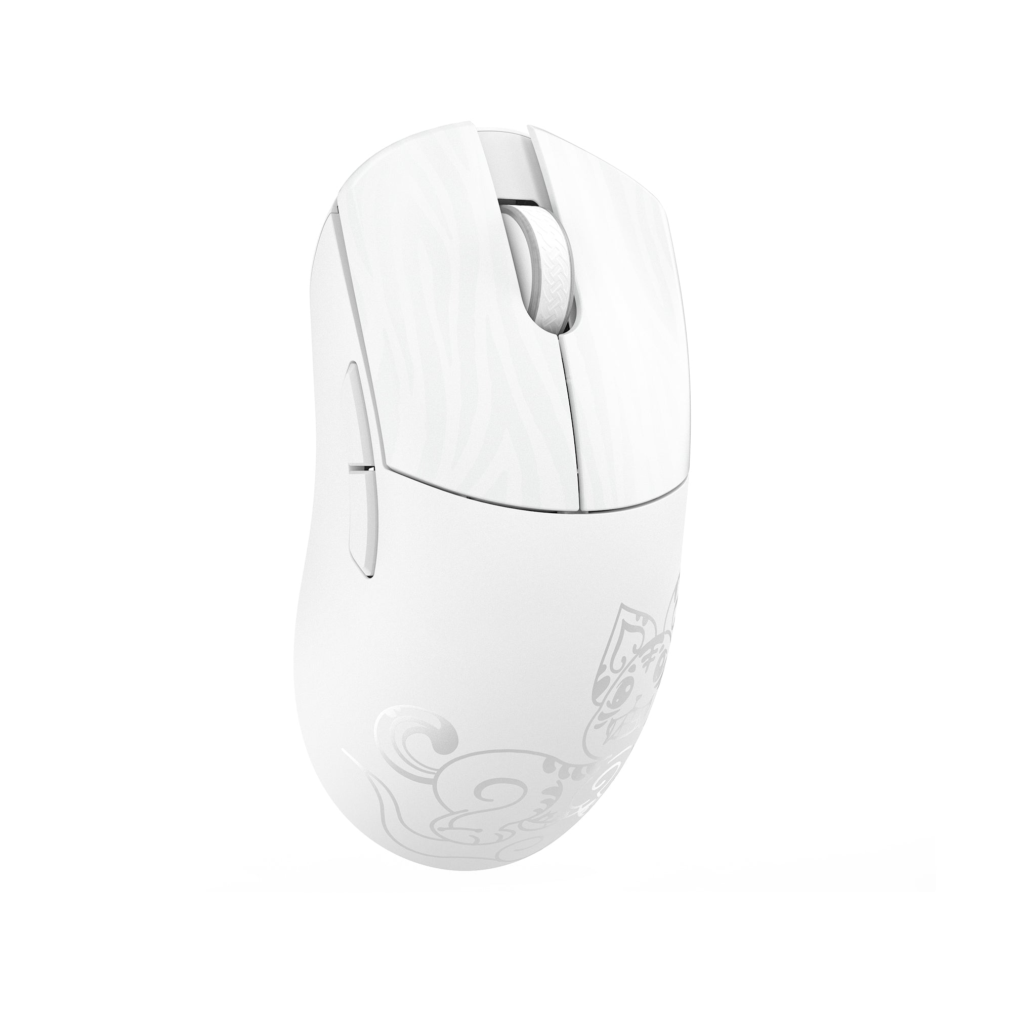 Huan × Xi'an Museum Limited Edition Magnesium Alloy Gaming Mouse - White / Silver