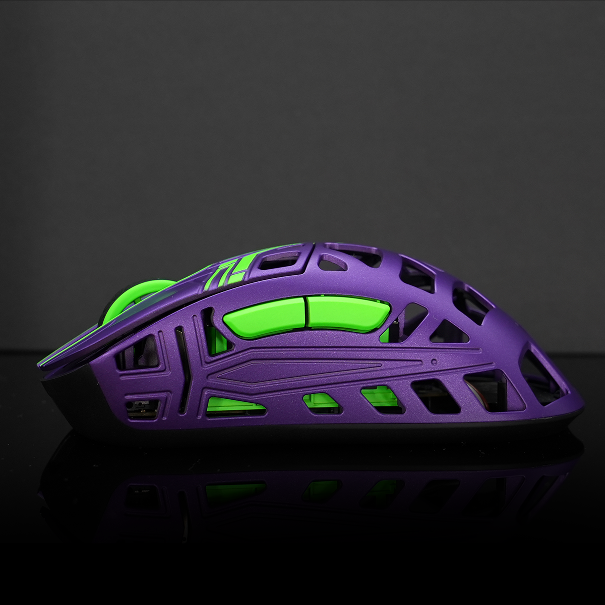 Sword X Magnesium Gaming Mouse-purple