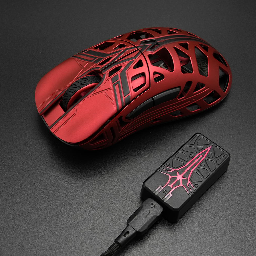 Sword X Magnesium Gaming Mouse-red